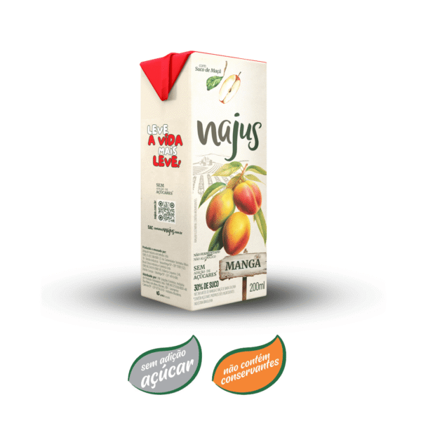 Suco de manga néctar najus 200ml