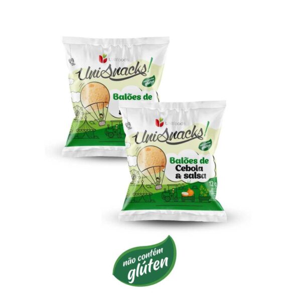 Sachê biscoito de polvilho cebola e salsa 12g