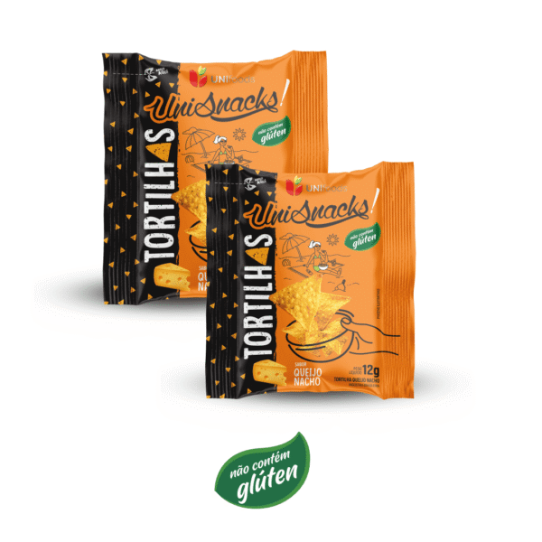 Sachê tortilha queijo nacho 12g