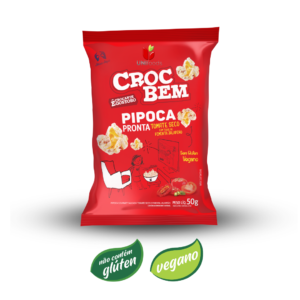 Pipoca Salgada Tomate Seco com Pimenta Jalapeno 50g