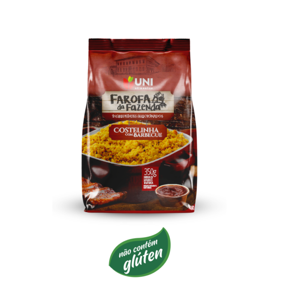 Farofa Gourmet Costelinha com Barbecue 350g