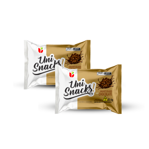 Sachê biscoito amanteigado sabor chocolate 8,6g