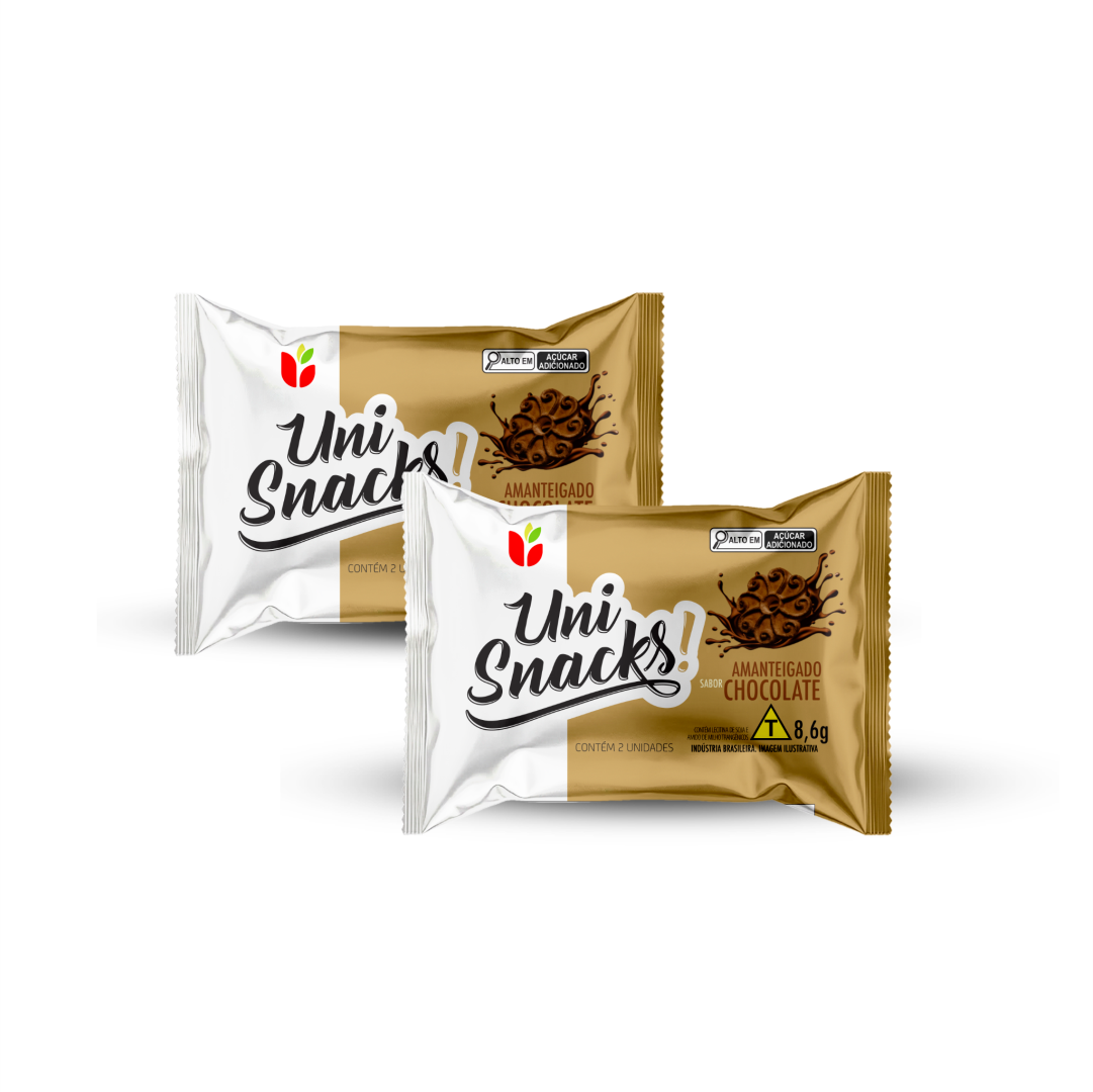 Sachê biscoito amanteigado sabor chocolate 8,6g