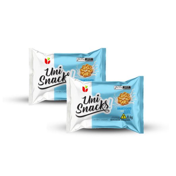 Sachê biscoito amanteigado sabor leite 8,6g
