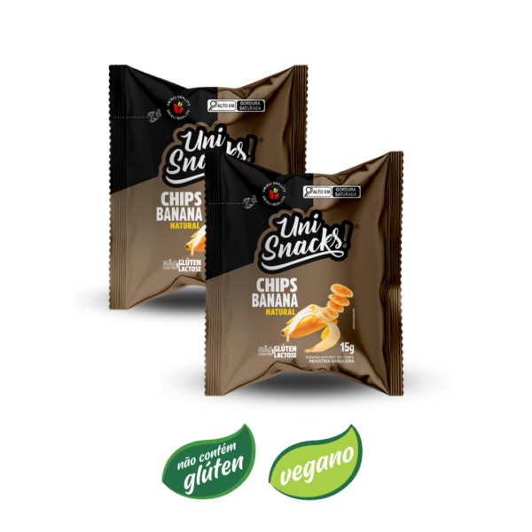 Sachê banana em chips 15g