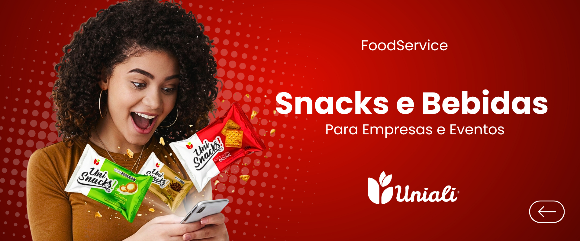 Uni Snacks Polvilho Parmesão e Jalapeño — novos sabores